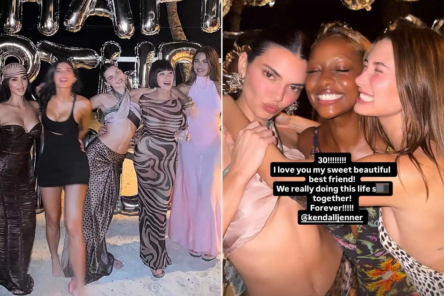 Kendall Jenner Celebrates 30th Birthday with Lavish Beachfront Party Surrounded by Family and Friends — See the Photos