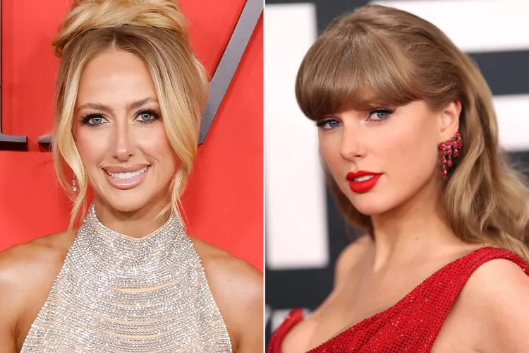 Taylor Swift and Brittany Mahomes Twinned in Pretty Red Tops — We’re Copying the Look This Holiday Season from Taylor Swift and Brittany Mahomes Twinned in Pretty Red Tops — We’re Copying the Look This Holiday Season from